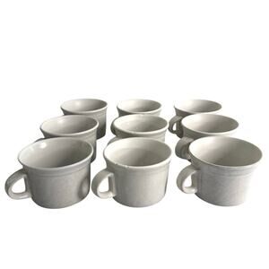 Bennington Potters Vermont set of 9 mugs (1026 d)